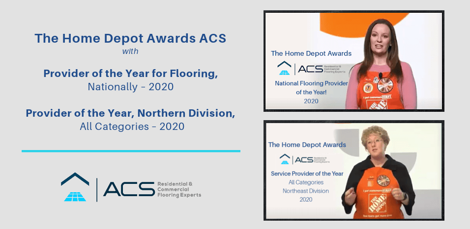 THD Awards ACS with Provider of the Year for Flooring